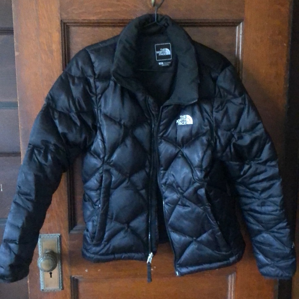 Women’s The North Face Puffy Jacket Black